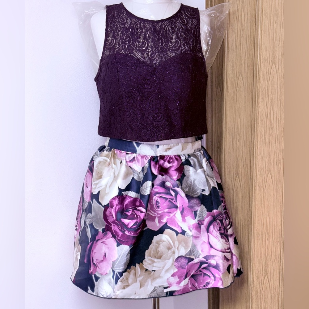 Speechless Two Piece Homecoming Dress